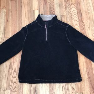 Black True Grit Pullover